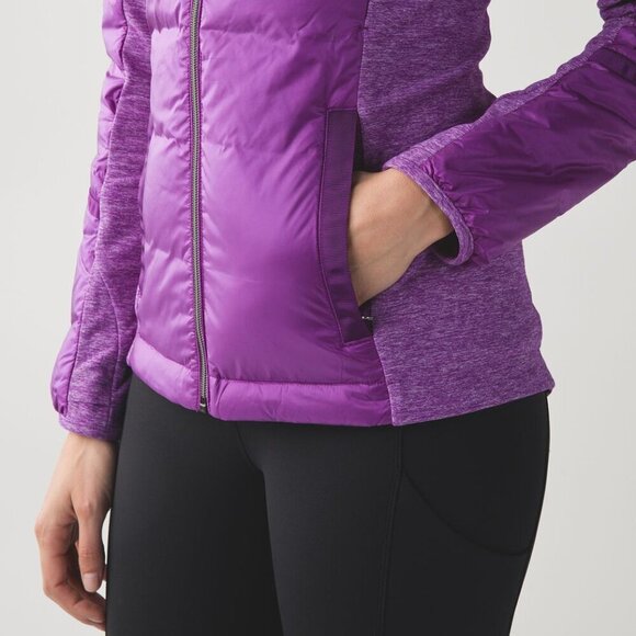 Lululemon Down For A Run Jacket - Size 10 - Picture 4 of 15